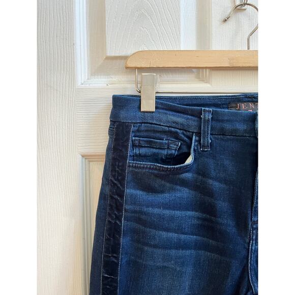 Jen7 by 7 For All Mankind Size 10 Tuxedo Ankle Skinny Jeans 25 Inch Inseam - Picture 4 of 14